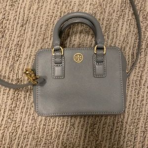 Mini Tory bag with shoulder strap